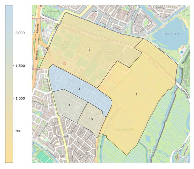 Wijkplatform Leefbaar Vondelkwartier | Buurtindeling